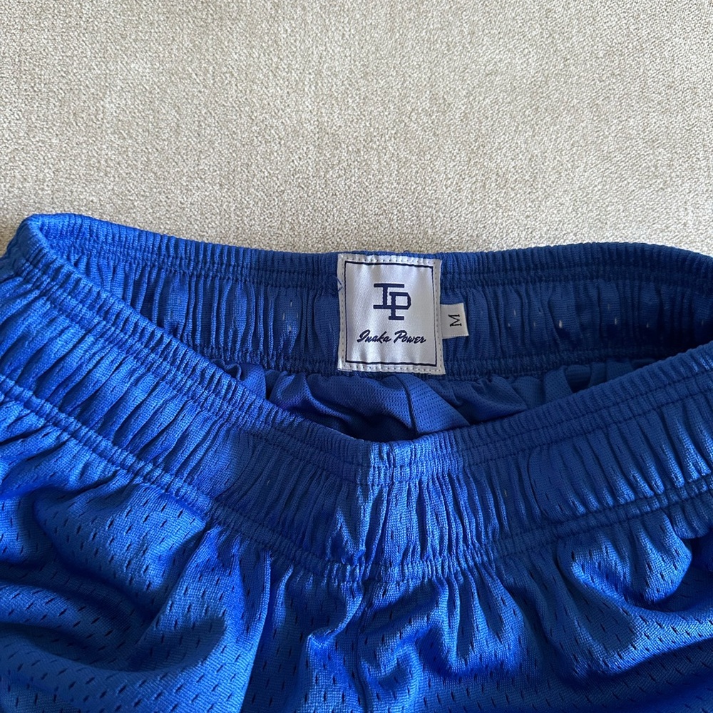 Blue Inaka Power Mesh Shorts - Picture 2 of 3